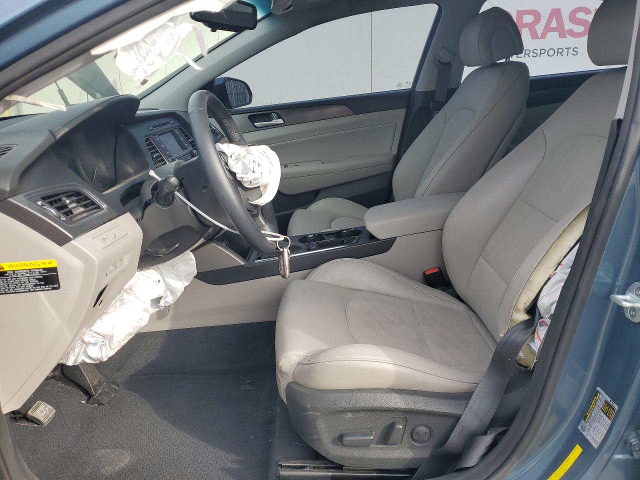2015 Hyundai Sonata VIN 5NPE34AF8FH074107 Copart auction photo, front end damage thumbnail 7