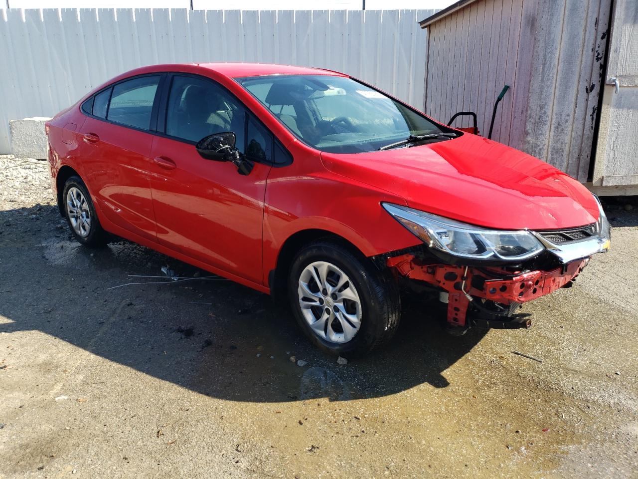 2019 Chevrolet Cruze VIN 1G1BC5SMXK7142873 Copart auction photo, front end damage thumbnail 4
