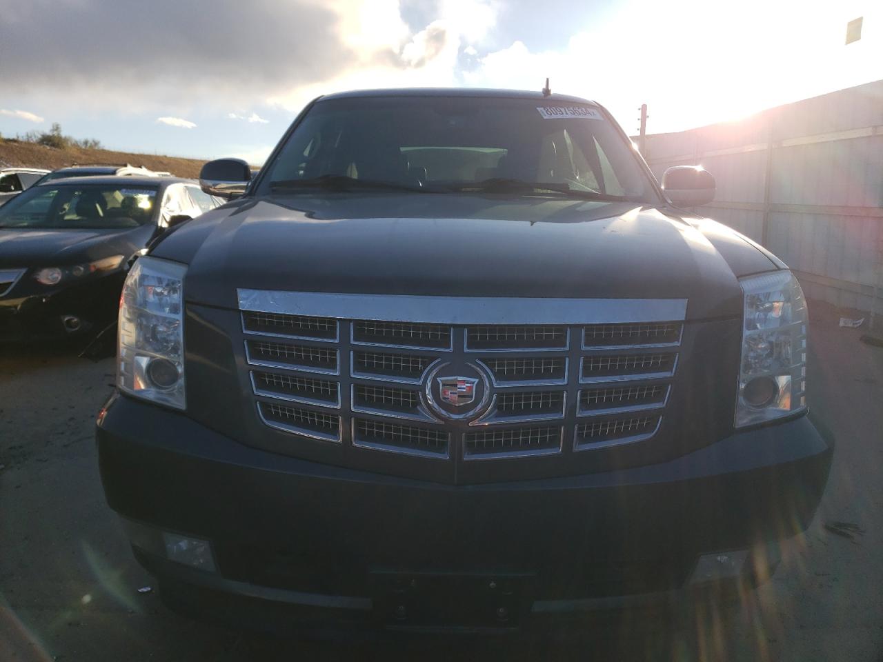 2010 Cadillac Escalade VIN 1GYUKBEFXAR204087 Copart auction photo, front end / hail damage thumbnail 5