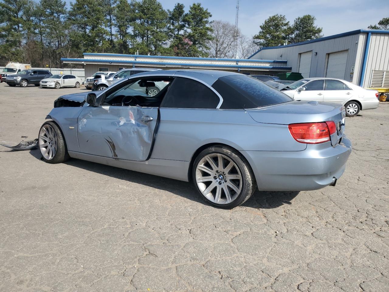2010 BMW 3er VIN WBAWL7C53AP474953 Copart auction photo, front end / side damage thumbnail 2