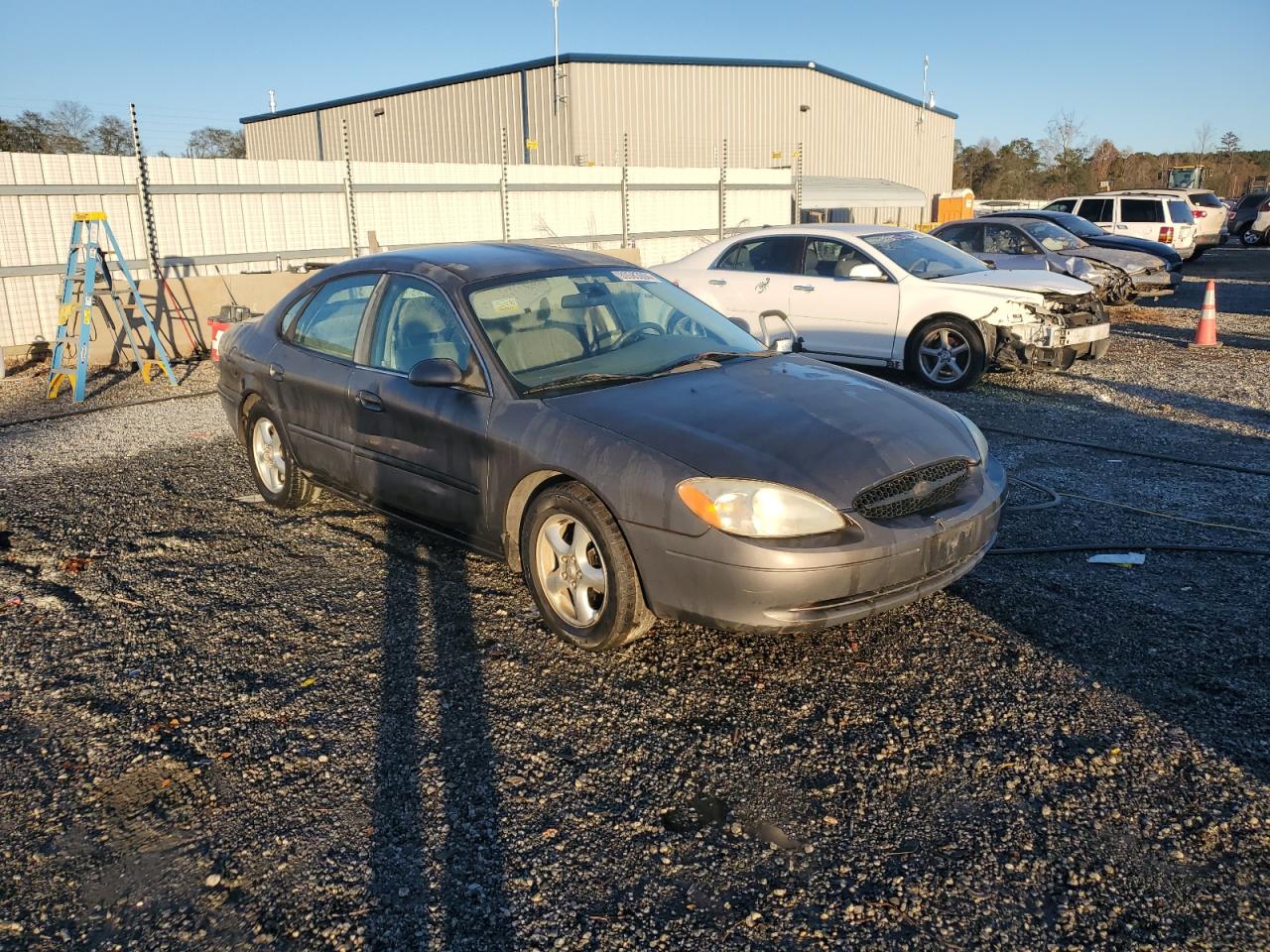 2003 Ford Taurus VIN 1FAHP53U83A213602 Copart auction photo, front end damage thumbnail 4