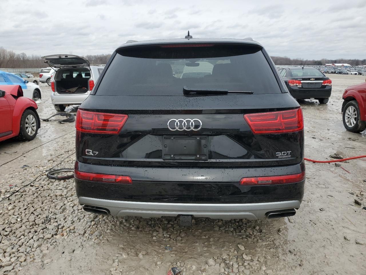 2018 Audi Q7 VIN WA1LAAF79JD016464 Copart auction photo, front end damage thumbnail 6