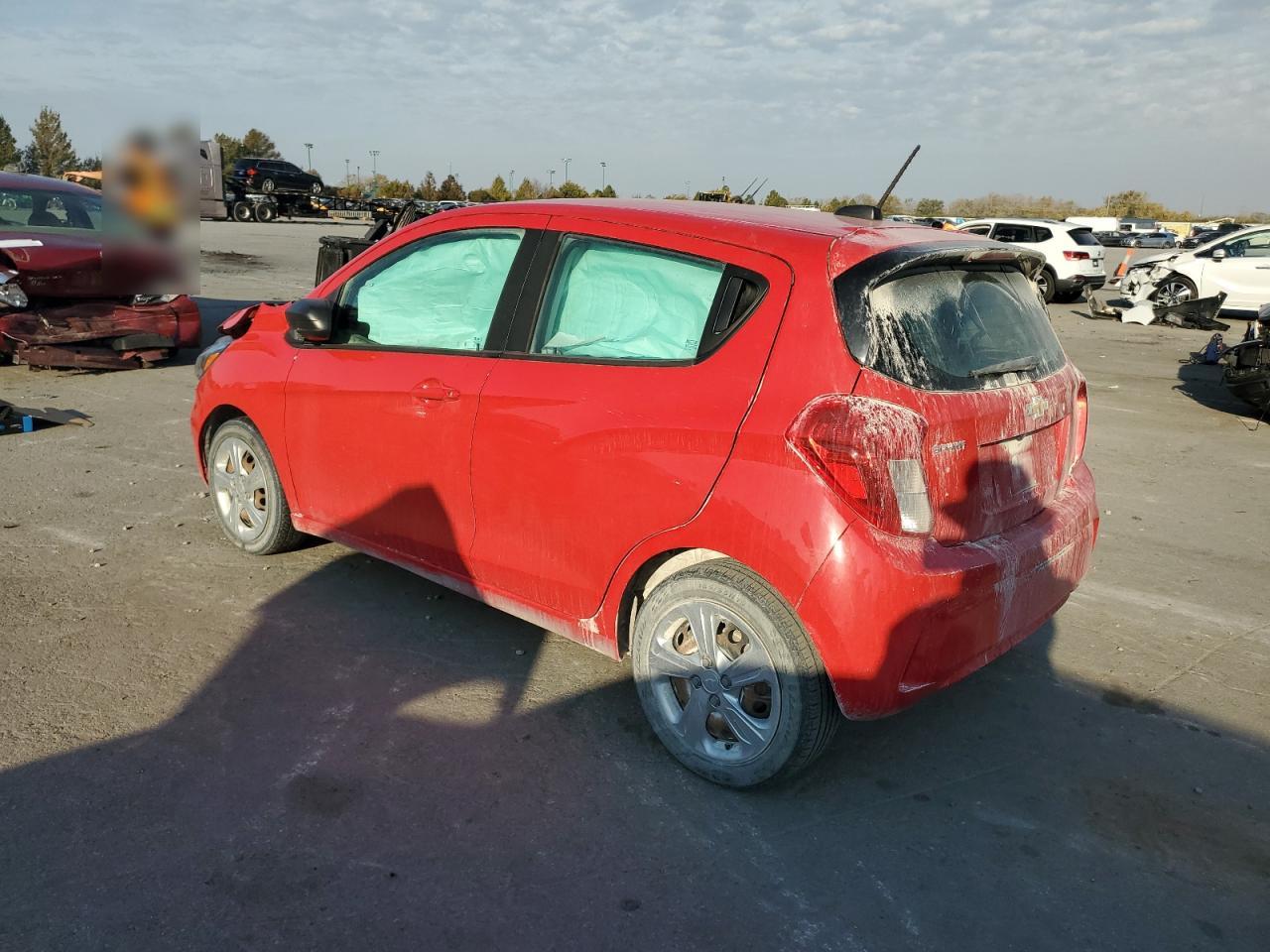 2020 Chevrolet Spark VIN KL8CB6SA4LC418282 Copart auction photo, front end damage thumbnail 2