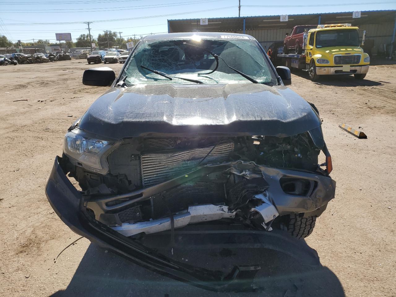 2022 Ford Ranger VIN 1FTER4FH9NLD14736 Copart auction photo, front end / rear end damage thumbnail 5
