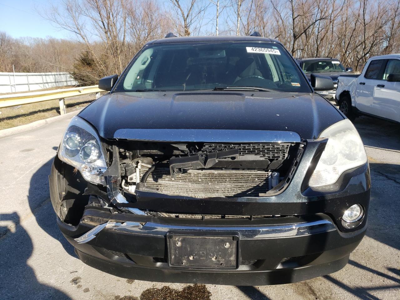 2012 GMC Acadia VIN 1GKKRPED7CJ373025 Copart auction photo, front end / minor dent/scratches damage thumbnail 5