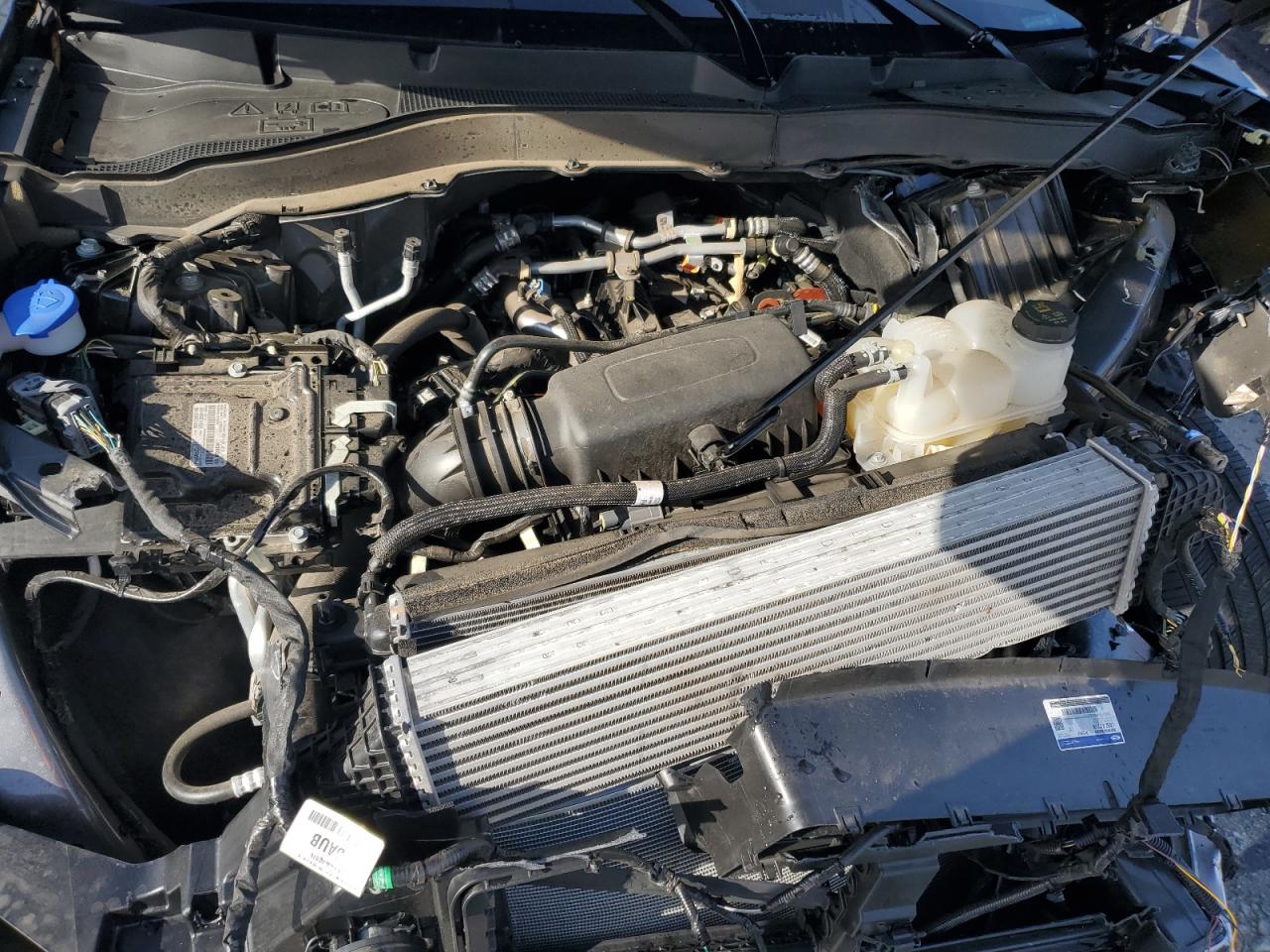 2023 Ford Explorer VIN 1FMSK8DH0PGA27309 Copart auction photo, front end / undercarriage damage thumbnail 11