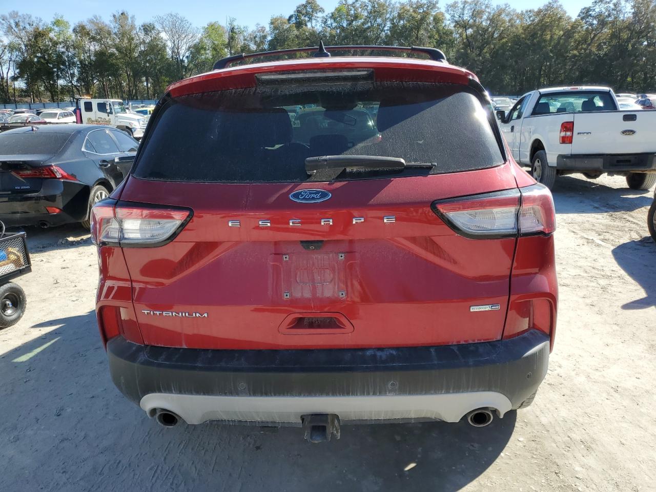 2020 Ford Escape VIN 1FMCU9J96LUA60019 Copart auction photo, front end / minor dent/scratches damage thumbnail 6