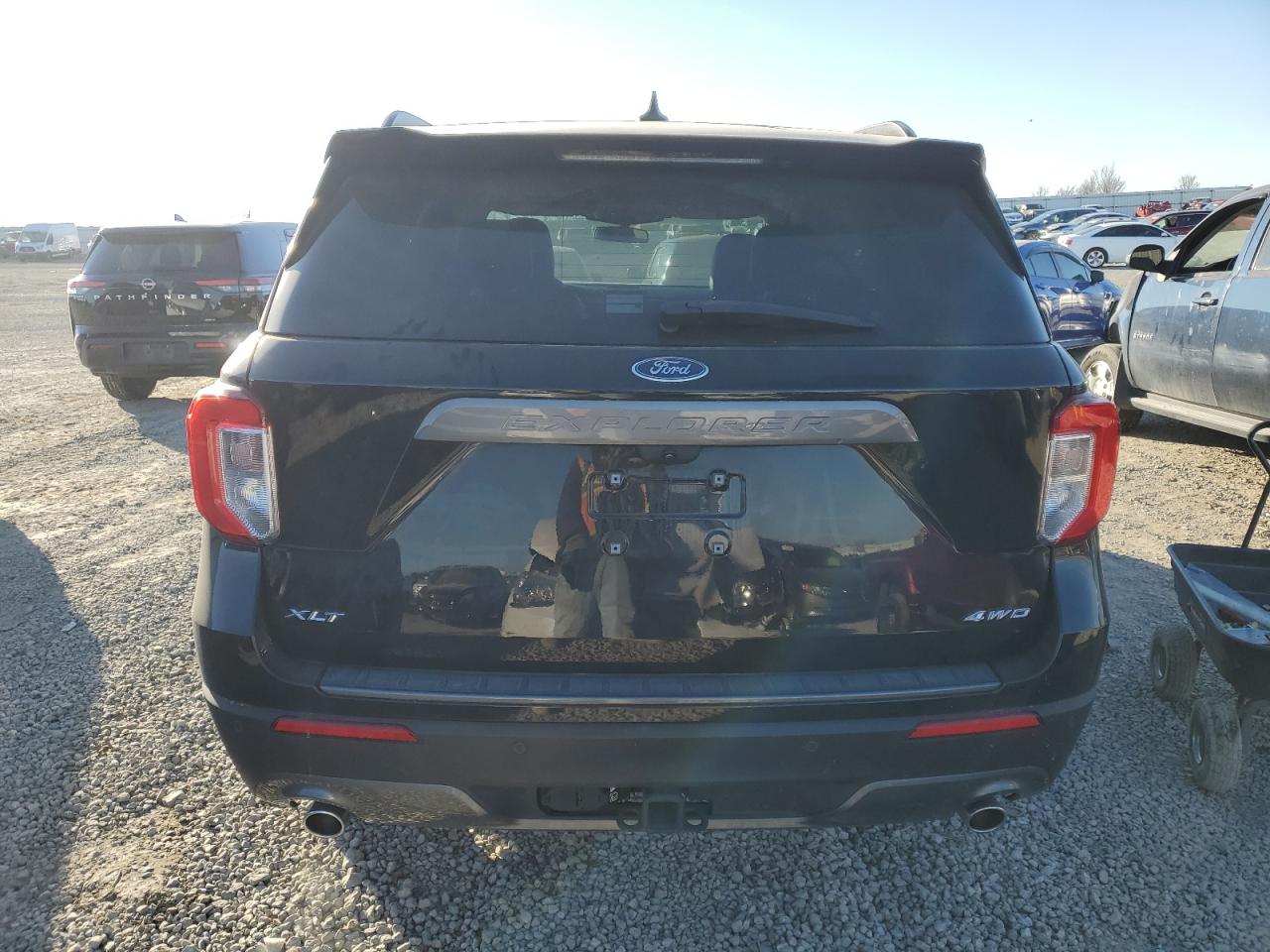2021 Ford Explorer VIN 1FMSK8DH2MGA80380 Copart auction photo, front end damage thumbnail 6