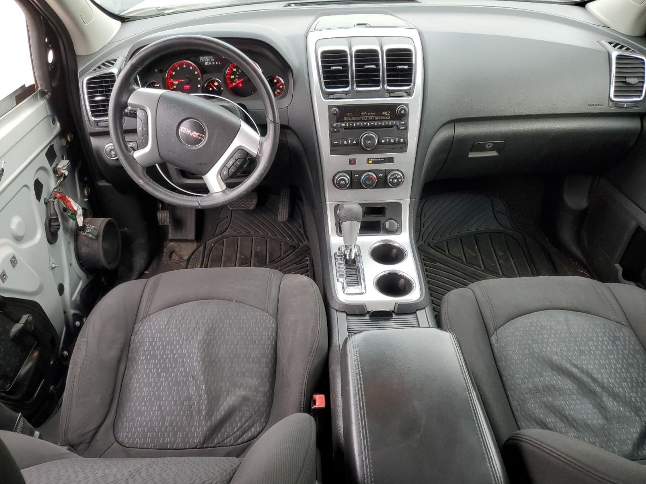 2012 GMC Acadia VIN 1GKKRNED3CJ160805 Copart auction photo, front end / minor dent/scratches damage thumbnail 8