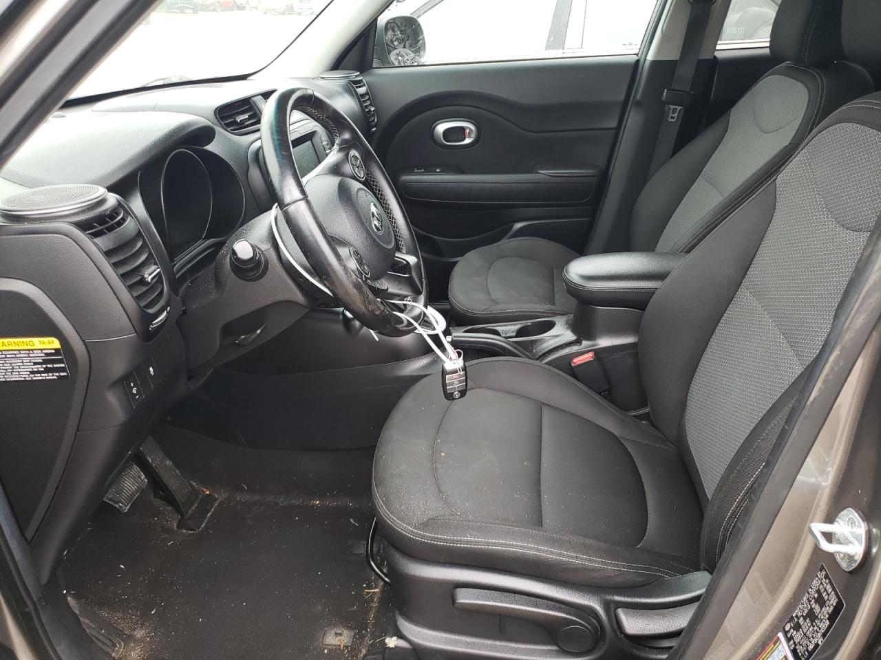 2017 KIA Soul VIN KNDJP3A59H7455508 Copart auction photo, front end / side damage thumbnail 7