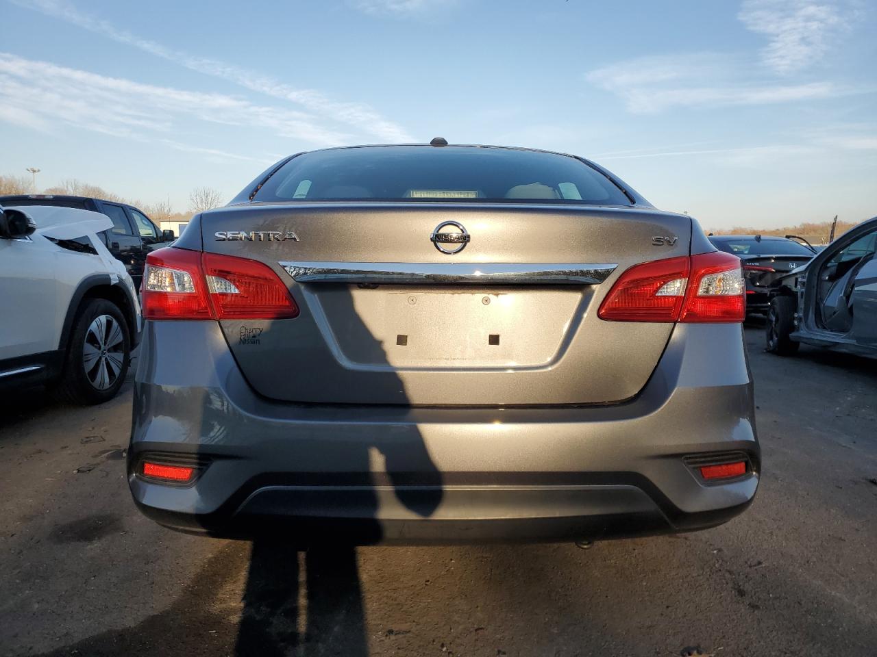 2019 Nissan Sentra VIN 3N1AB7APXKY437518 Copart auction photo, front end / mechanical damage thumbnail 6