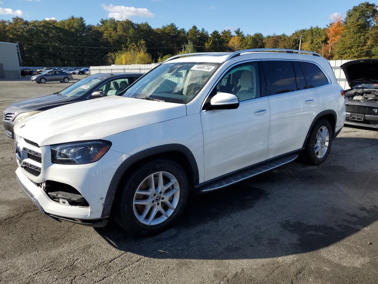 2020 Mercedes-Benz GLS-klasse VIN 4JGFF5KE4LA102071