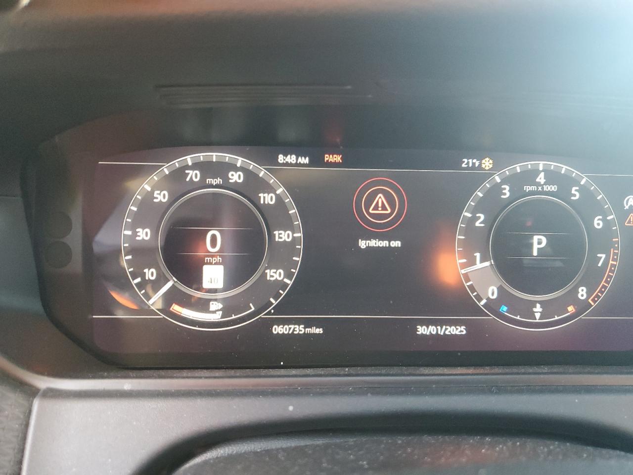 2019 Land Rover Range Rover VIN SALYB2EXXKA215017 Copart auction photo, front end damage thumbnail 9