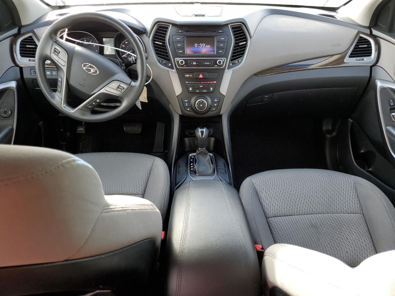 2018 Hyundai Santa Fe VIN 5XYZT3LB2JG535050 Copart auction photo, front end damage thumbnail 8