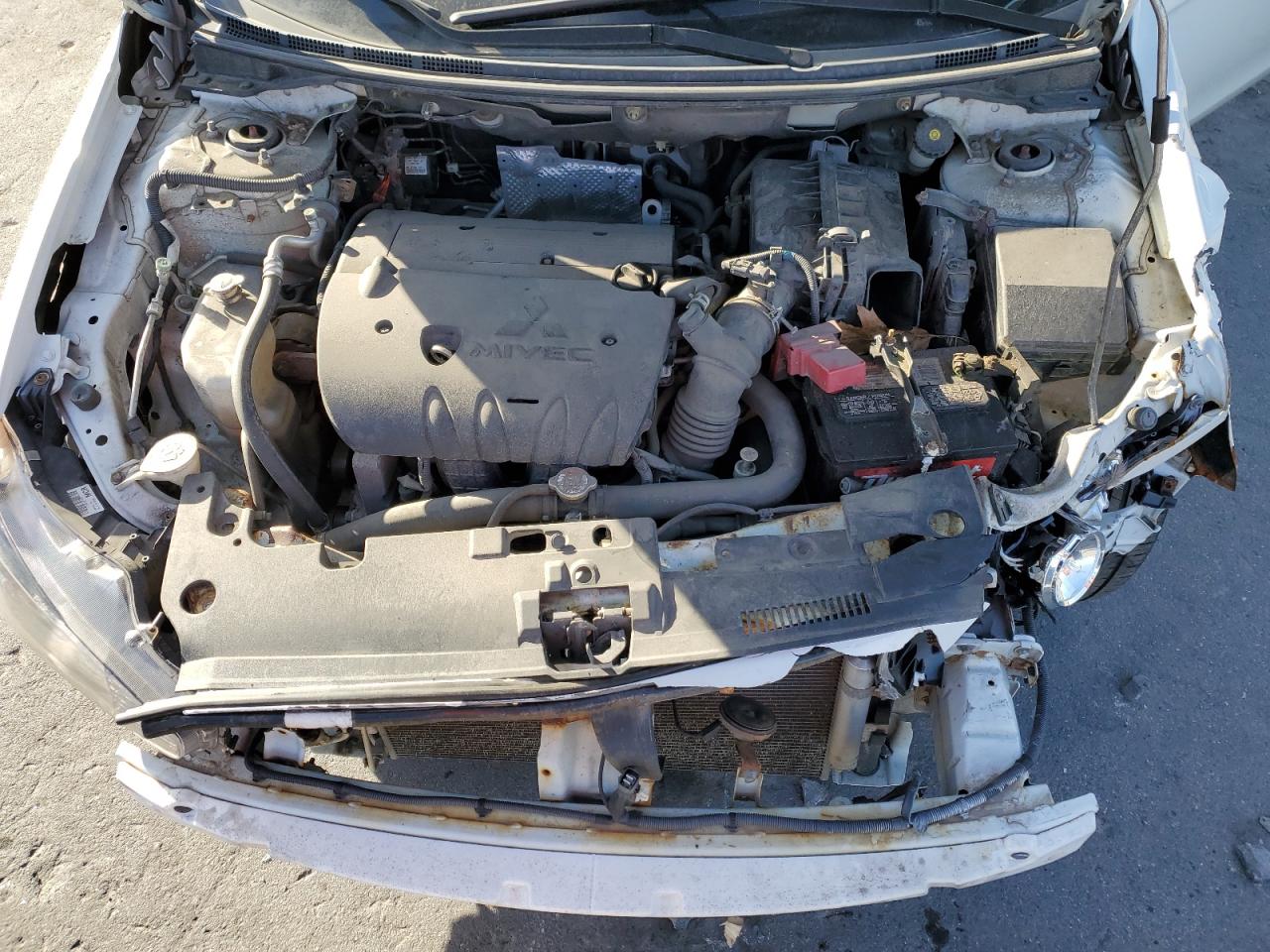 2016 Mitsubishi Lancer VIN JA32U2FU4GU010552 Copart auction photo, front end / minor dent/scratches damage thumbnail 11