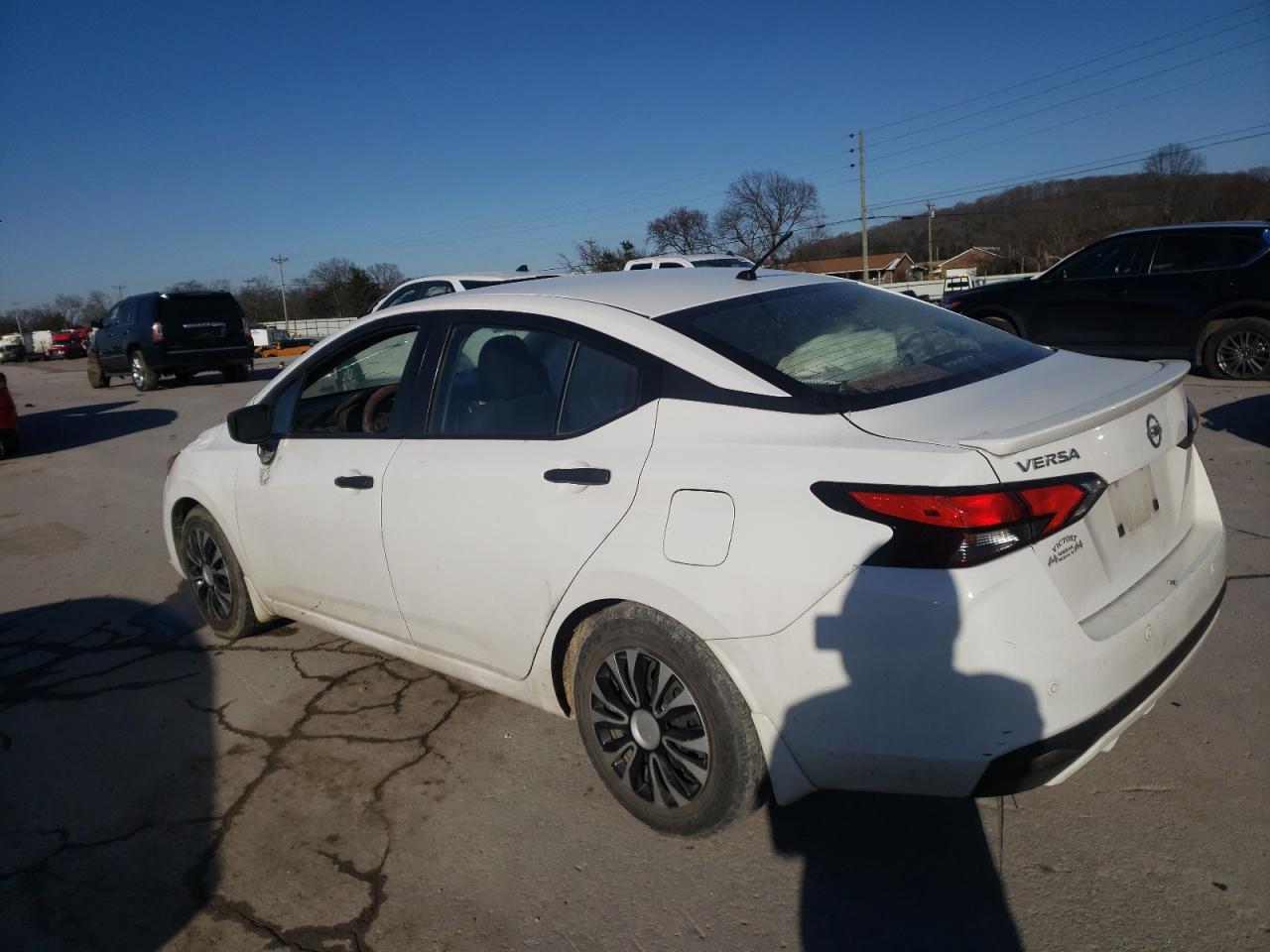 2021 Nissan Versa VIN 3N1CN8DV7ML917838 Copart auction photo, side / front end damage thumbnail 2