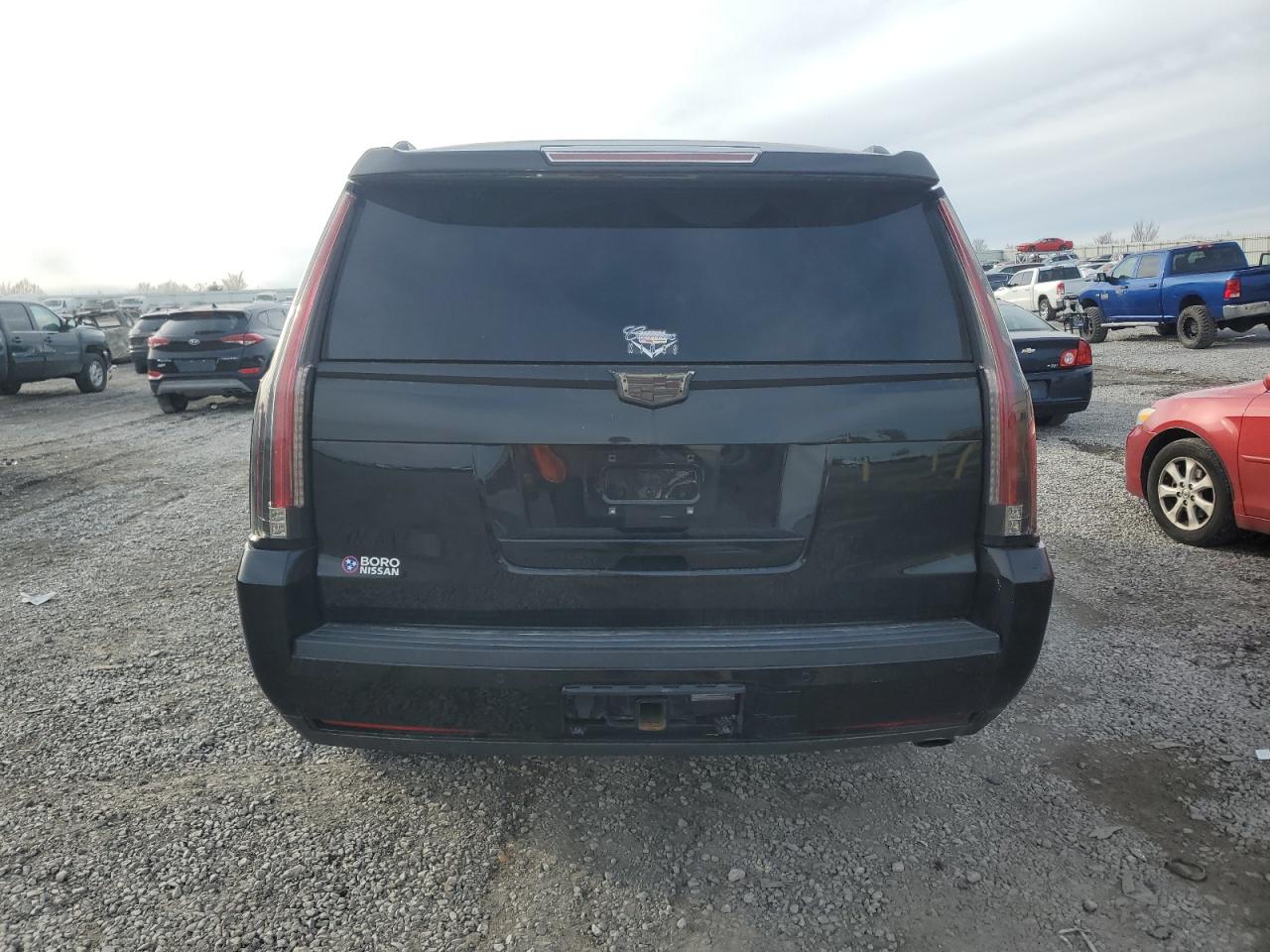 2016 Cadillac Escalade VIN 1GYS4JKJ2GR285616 Copart auction photo, front end damage thumbnail 6
