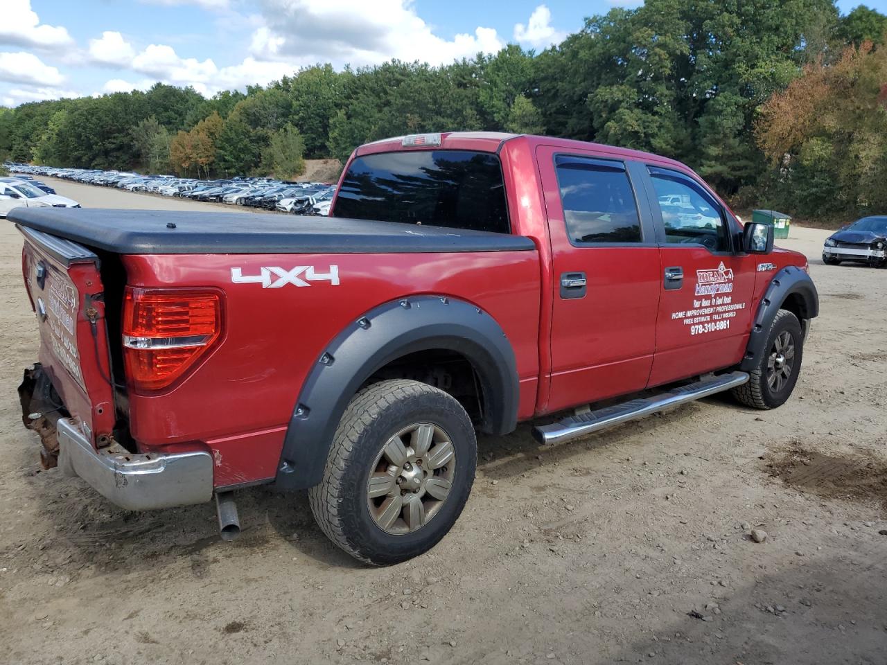 2010 Ford F-150 VIN 1FTFW1EV4AFB75353 Copart auction photo, rear end damage thumbnail 3