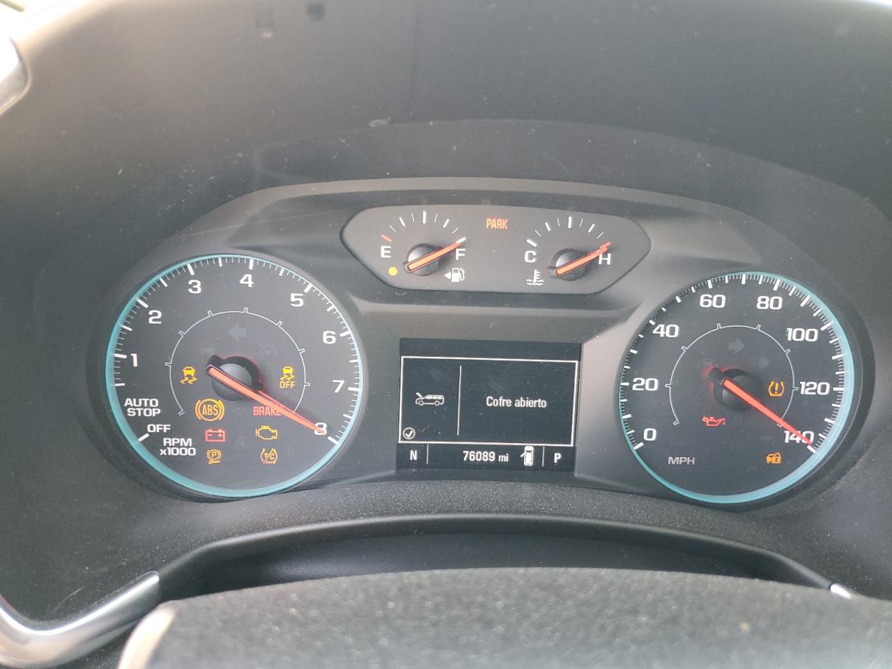2019 Chevrolet Equinox VIN 2GNAXHEVXK6292387 Copart auction photo, front end damage thumbnail 9