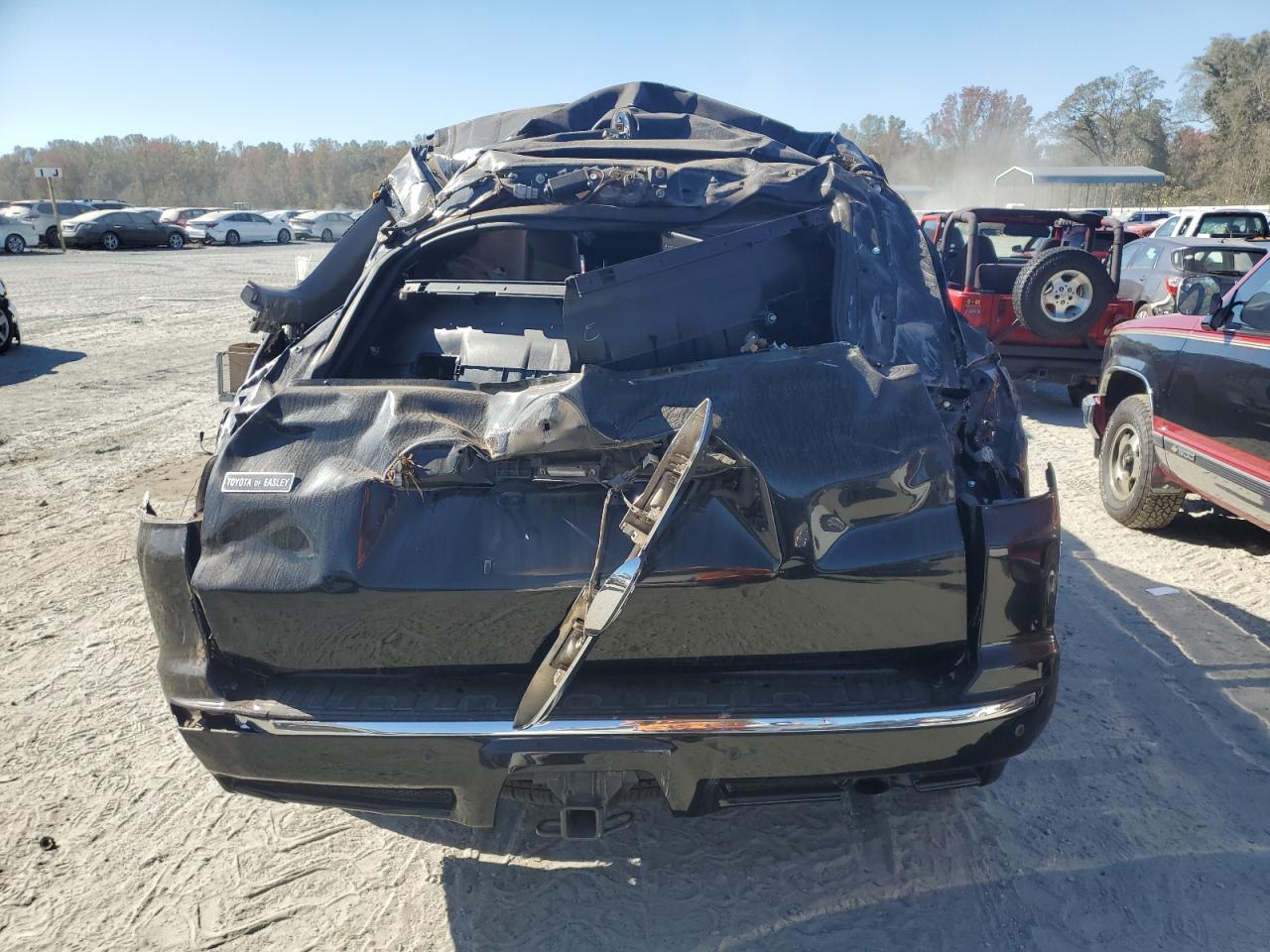 2011 Toyota 4Runner VIN JTEZU5JR5B5029727 Copart auction photo, all over damage thumbnail 6