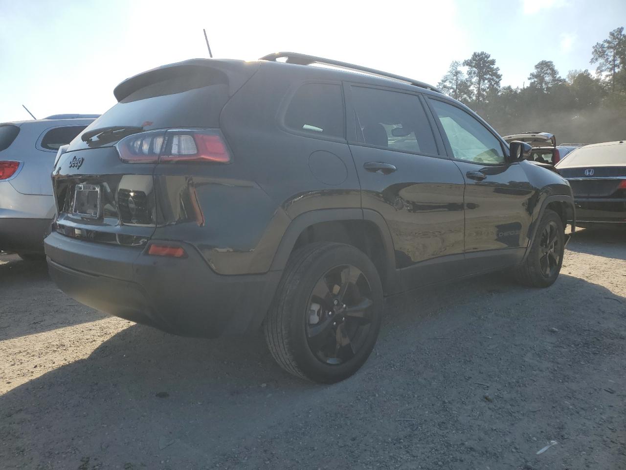 2021 Jeep Grand Cherokee VIN 1C4PJLLBXMD155762 Copart auction photo, front end damage thumbnail 3