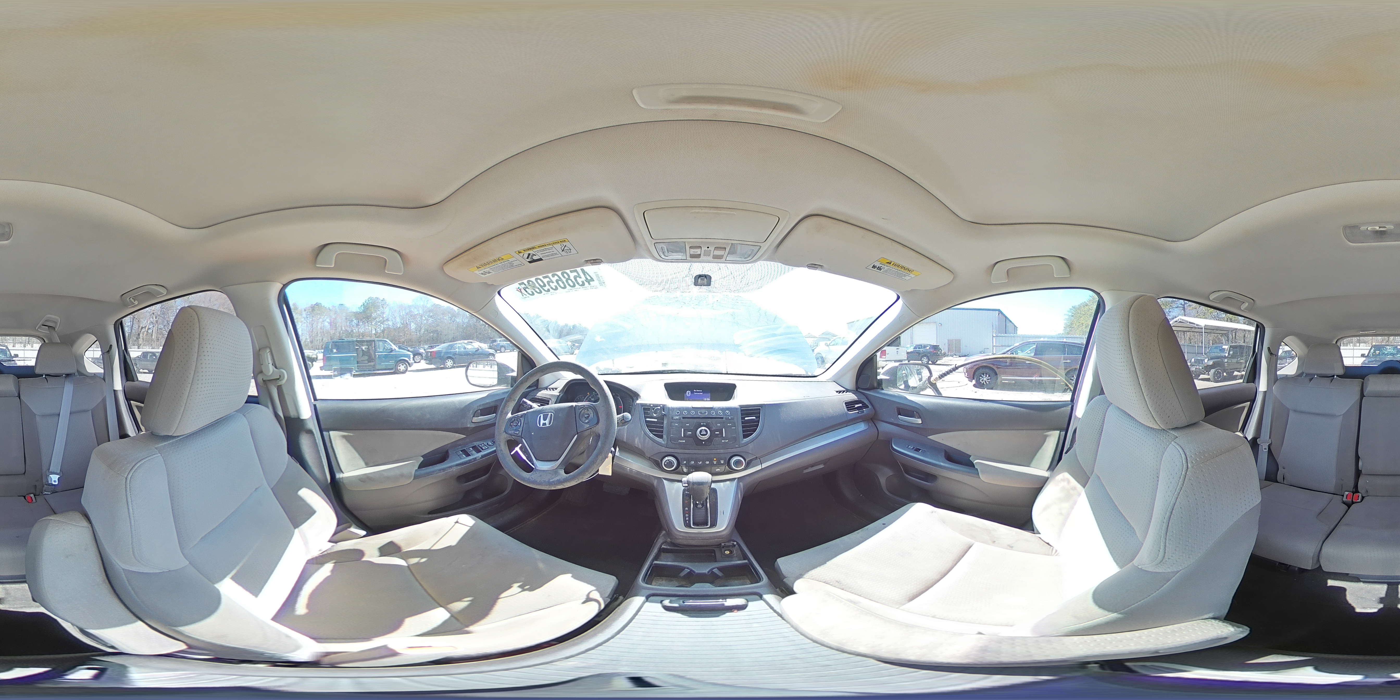 2014 Honda CR-V VIN 5J6RM4H51EL113166 Copart auction photo, front end damage thumbnail 16