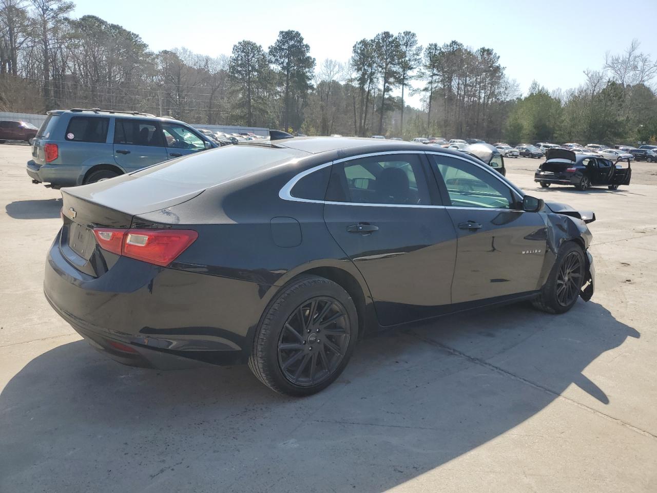 2018 Chevrolet Malibu VIN 1G1ZB5ST5JF272976 Copart auction photo, front end damage thumbnail 3