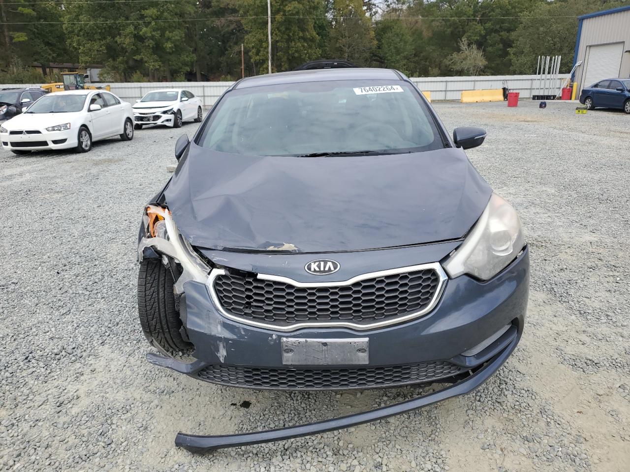 2015 KIA Forte VIN KNAFX4A68F5334219 Copart auction photo, front end damage thumbnail 5