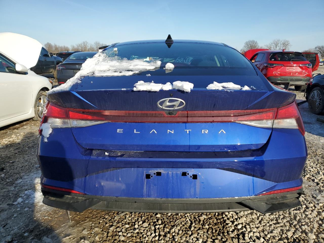 2023 Hyundai Elantra VIN KMHLS4AG8PU568859 Copart auction photo, front end damage thumbnail 6