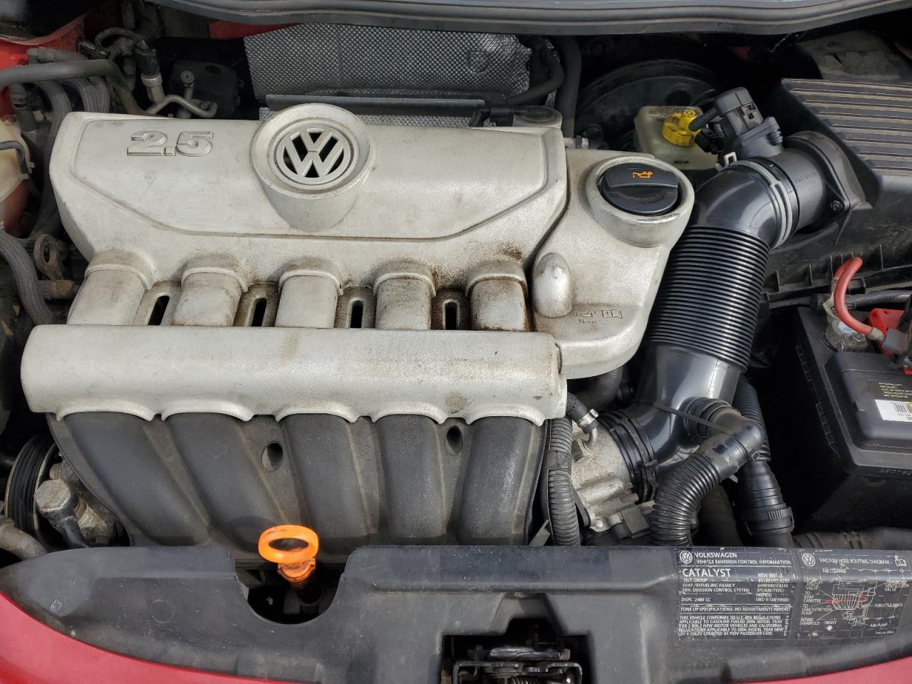 2006 Volkswagen Beetle VIN 3VWSG31C76M407539 Copart auction photo, undercarriage damage thumbnail 11