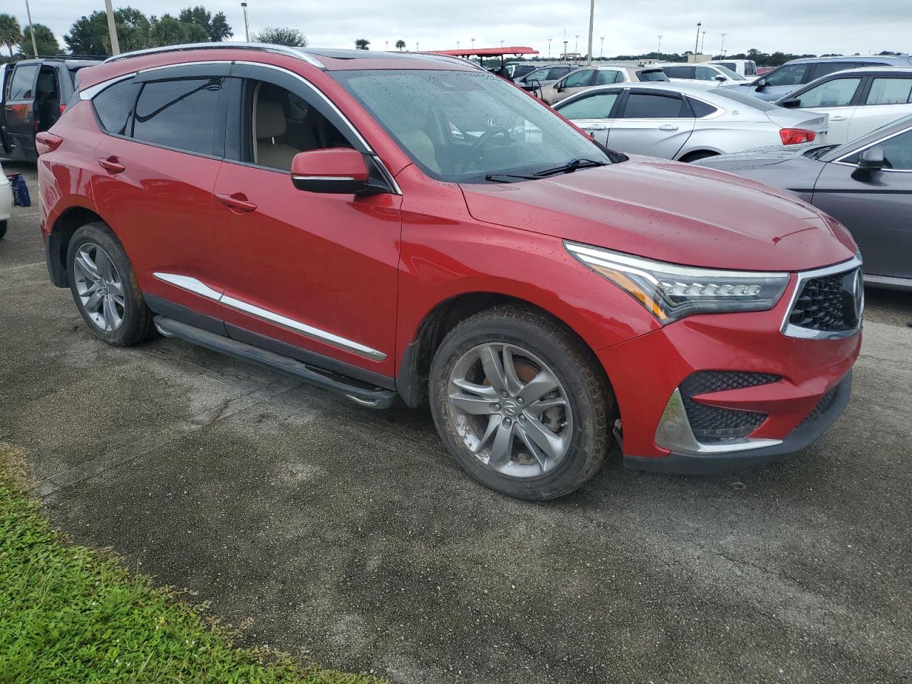 2019 Acura RDX VIN 5J8TC2H77KL003126 Copart auction photo, water/flood damage thumbnail 4