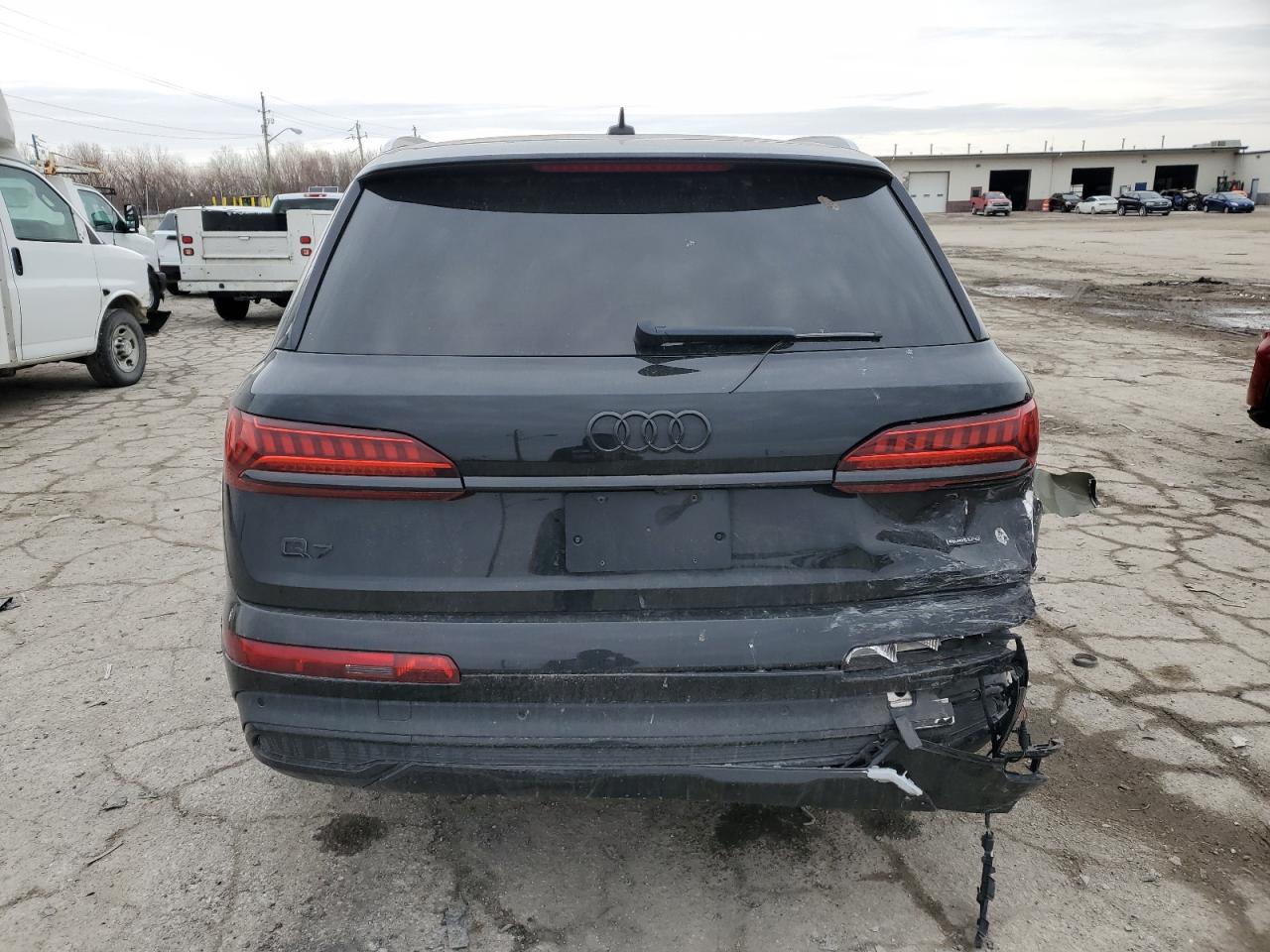 2021 Audi Q7 VIN WA1LXAF7XMD020123 Copart auction photo, rear end / minor dent/scratches damage thumbnail 6