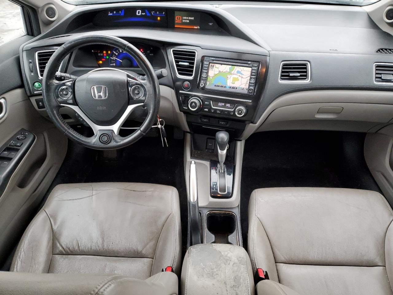 2013 Honda Civic VIN 2HGFB2F90DH544524 Copart auction photo, rear end damage thumbnail 8