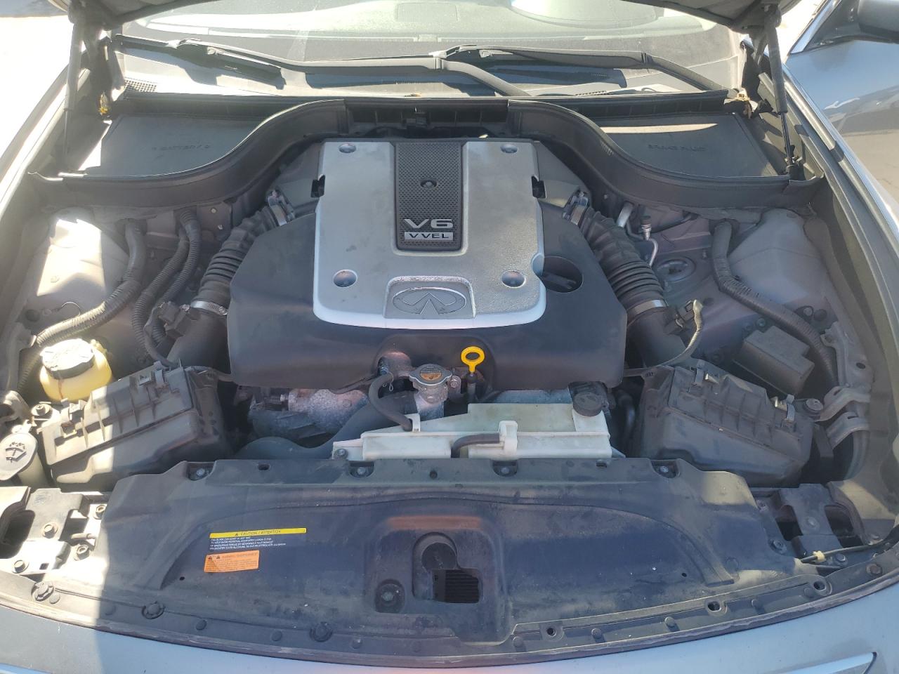 2011 Infiniti G VIN JN1CV6AR9BM406453 Copart auction photo, side damage thumbnail 11