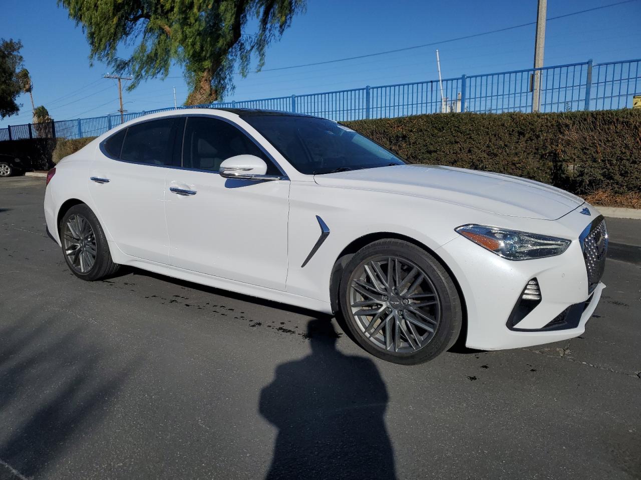 2019 Genesis G70 VIN KMTG34LA1KU026797 Copart auction photo, minor dent/scratches damage thumbnail 4