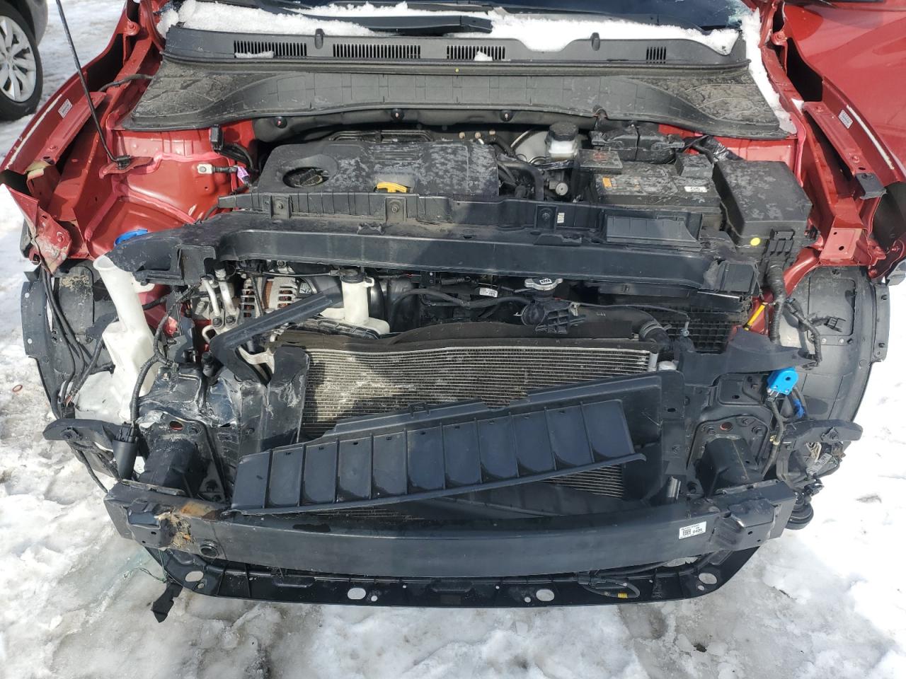 2021 Hyundai Kona VIN KM8K2CAA4MU608836 Copart auction photo, front end damage thumbnail 12