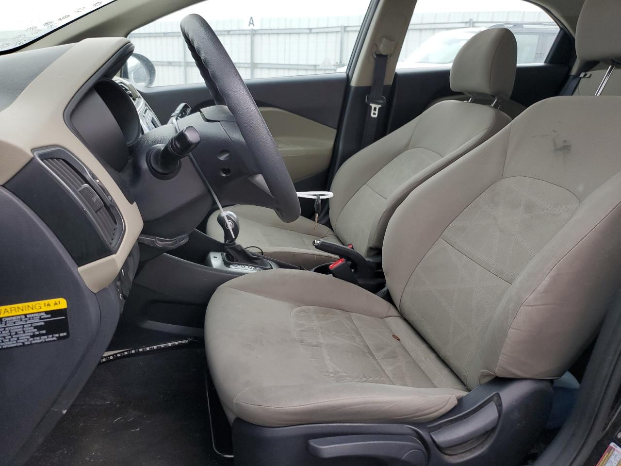 2017 KIA Rio VIN KNADM5A35H6035585 Copart auction photo, front end damage thumbnail 7