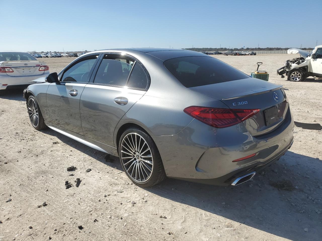 2023 Mercedes-Benz C-klasse VIN W1KAF4GB9PR108310 Copart auction photo, front end / mechanical damage thumbnail 2