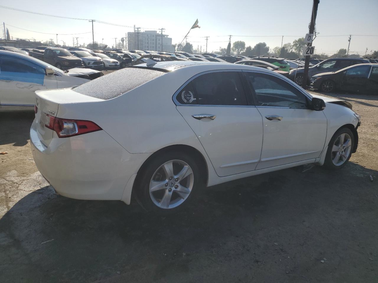 2009 Acura TSX VIN JH4CU26639C012887 Copart auction photo, front end damage thumbnail 3