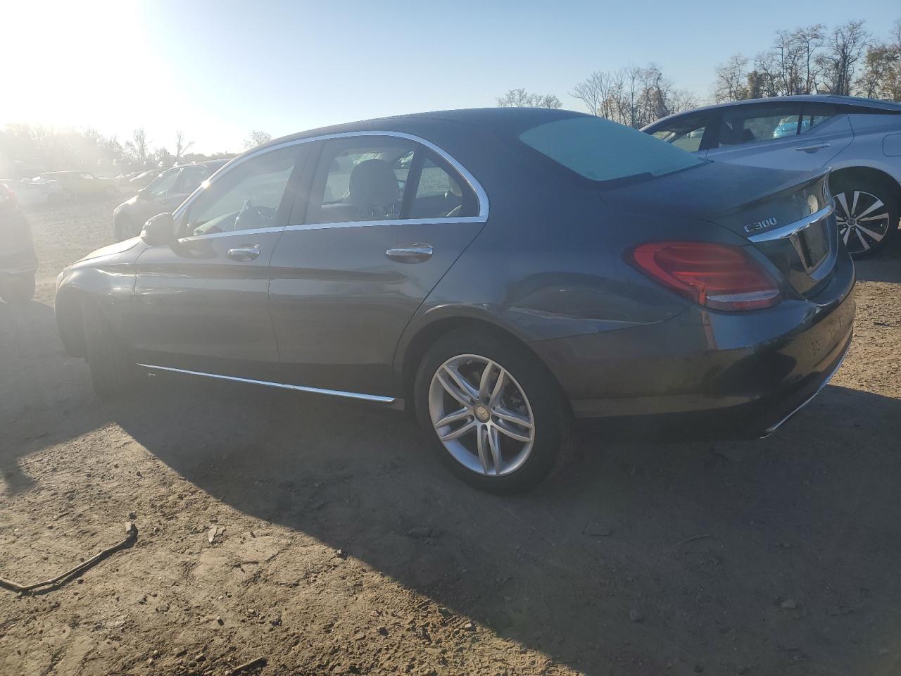 2015 Mercedes-Benz C-klasse VIN 55SWF4KB5FU059603 Copart auction photo, all over damage thumbnail 2