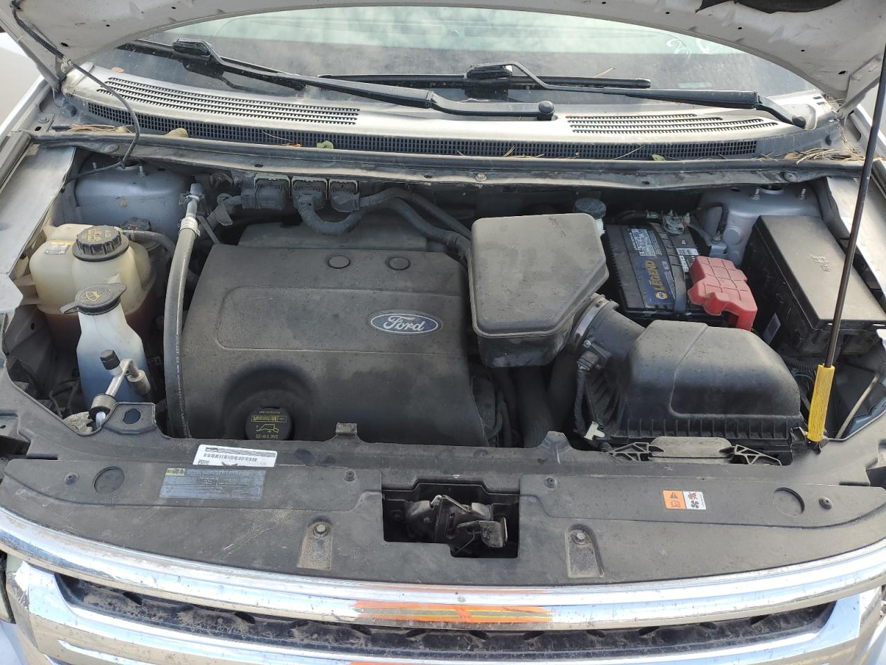 2012 Ford Edge VIN 2FMDK4KC8CBA23440 Copart auction photo, front end / side damage thumbnail 14