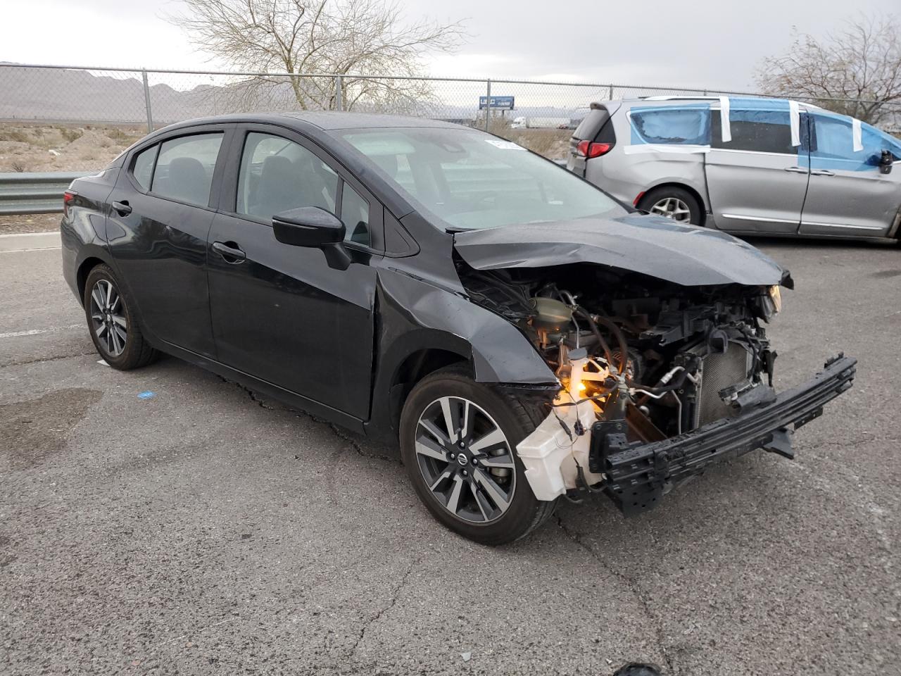 2021 Nissan Versa VIN 3N1CN8EVXML876572 Copart auction photo, front end damage thumbnail 4