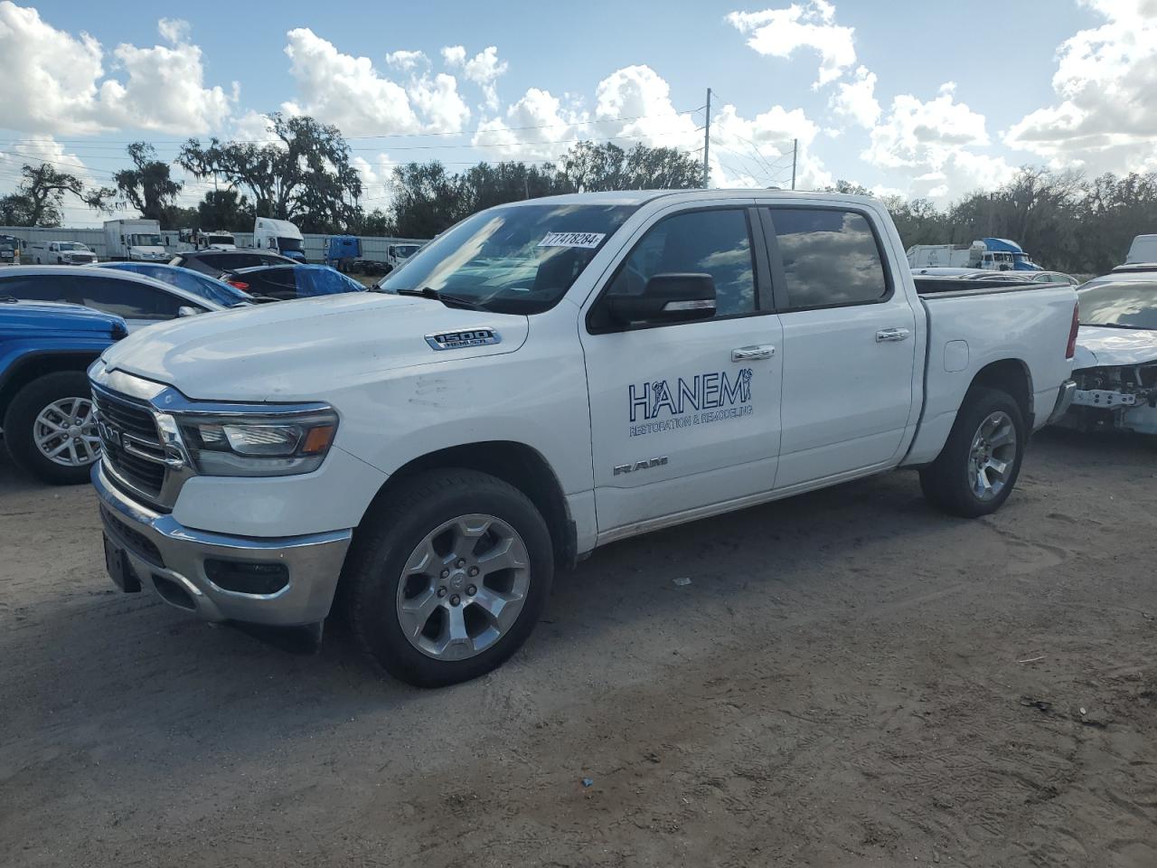 2019 RAM 1500 VIN 1C6SRFFT4KN577906
