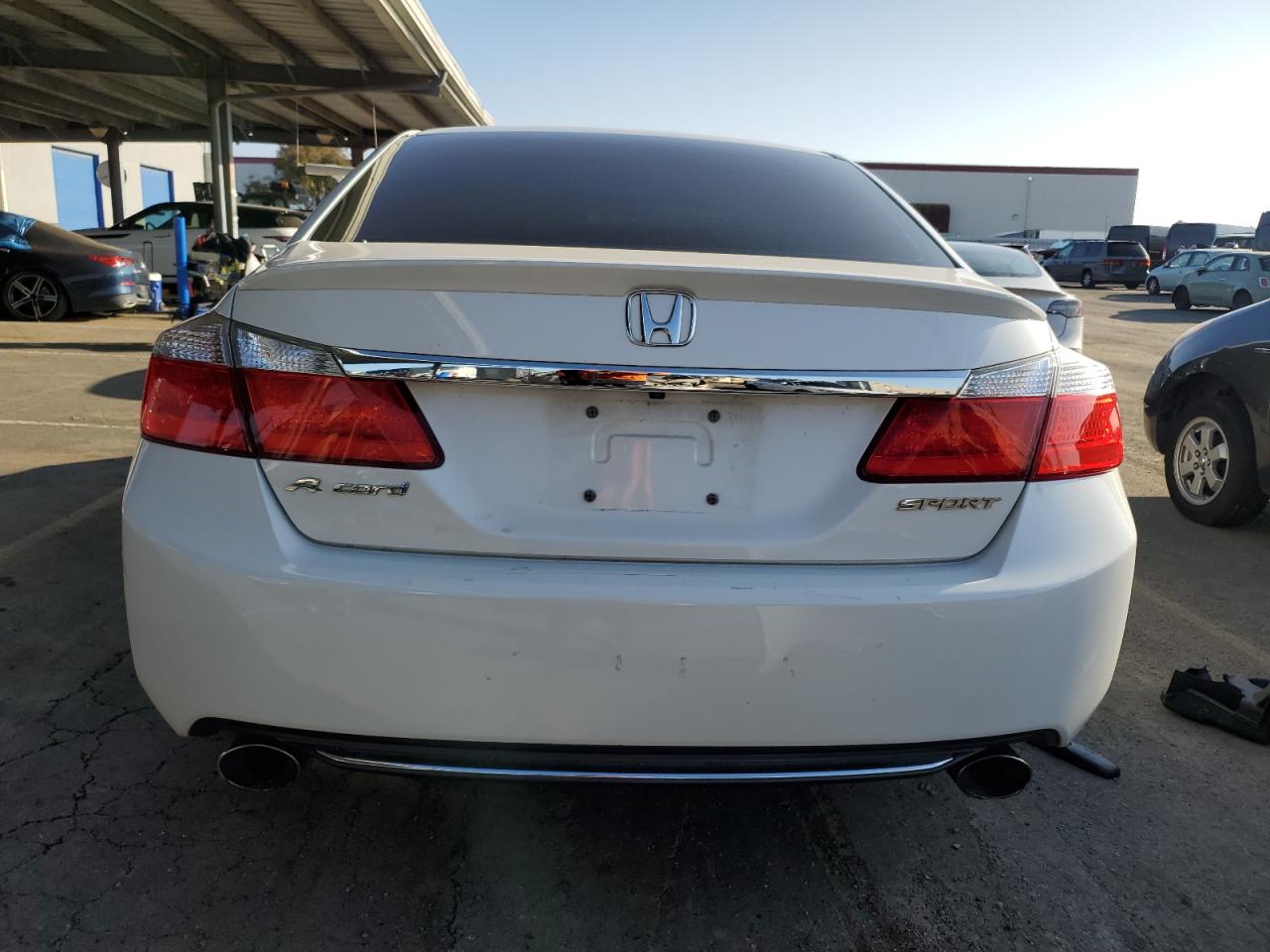 2014 Honda Accord VIN 1HGCR2F57EA208459 Copart auction photo, all over damage thumbnail 6