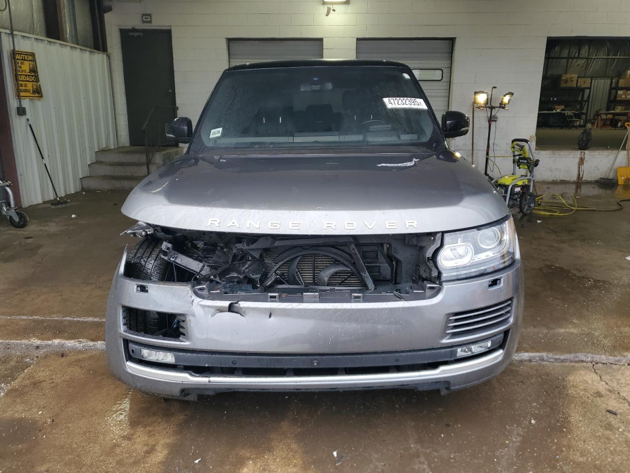 2016 Land Rover Range Rover VIN SALGS3EF1GA244616 Copart auction photo, front end / side damage thumbnail 5