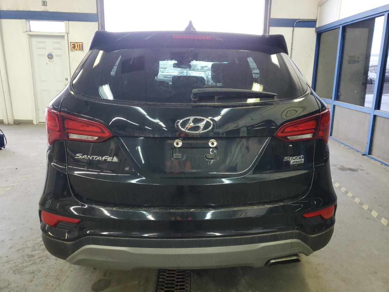 2017 Hyundai Santa Fe VIN 5NMZTDLB2HH000130 Copart auction photo, mechanical damage thumbnail 6