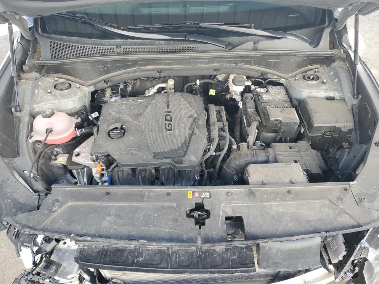 2023 Hyundai Santa Fe VIN 5NMS2DAJ6PH558723 Copart auction photo, all over damage thumbnail 11