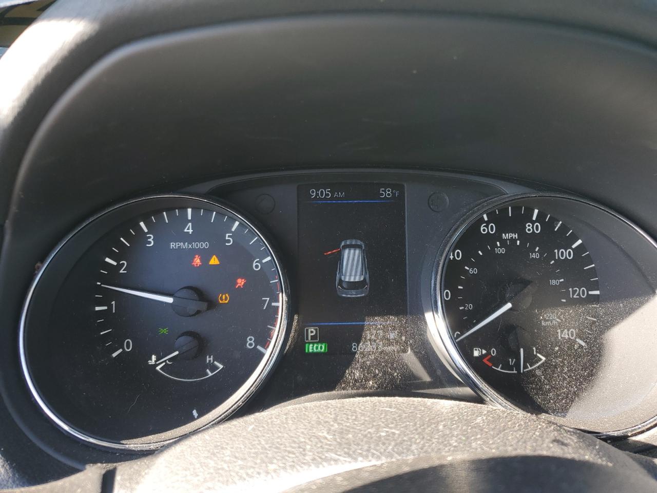 2019 Nissan Rogue VIN 5N1AT2MV5KC750925 Copart auction photo, rear end / side damage thumbnail 9