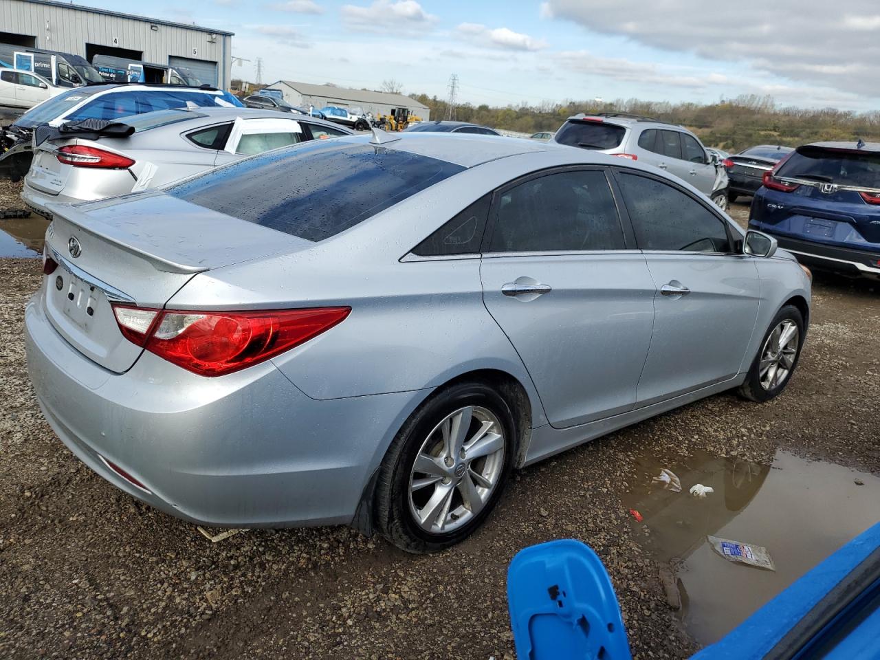 2012 Hyundai Sonata VIN 5NPEB4AC9CH455520 Copart auction photo, side damage thumbnail 3