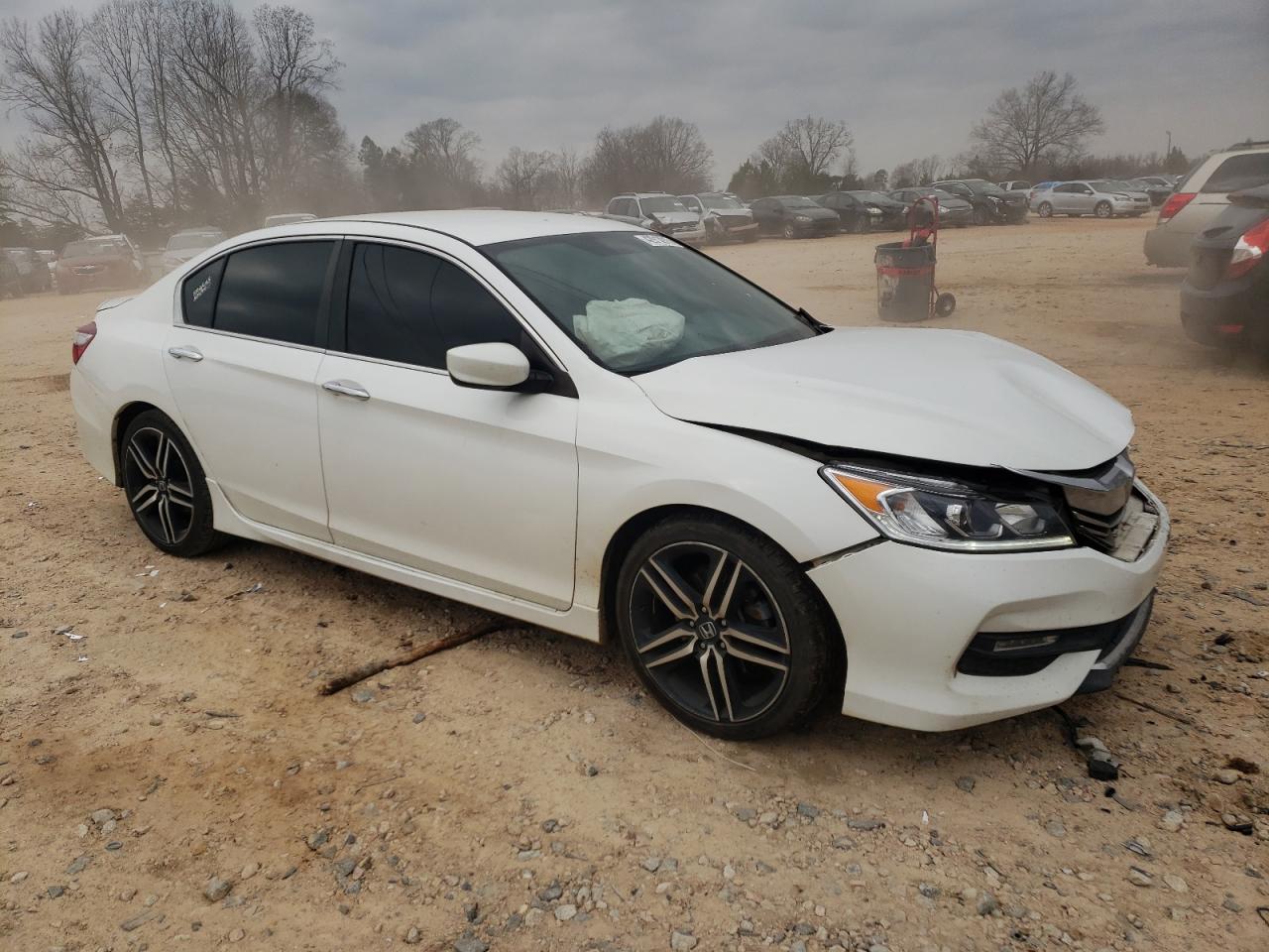 2016 Honda Accord VIN 1HGCR2F53GA036661 Copart auction photo, front end damage thumbnail 4
